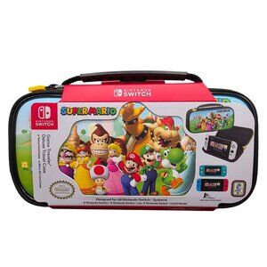 Nintendo Switch Super Mario Deluxe Travel Case With Game & SD Card Slots